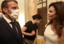 The « dessine-moi un cèdre » exhibition in présence of his excellence Mr Emmanuel Macron and Mr Jean-Yves Le Drian